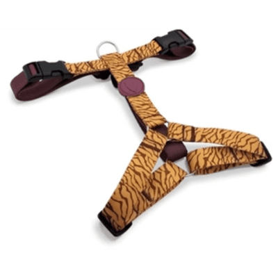 Morso Hundegeschirr H-Rig Recycelt Dschungel Trommel Orange